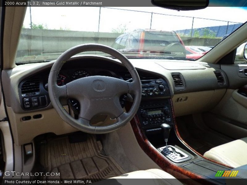Naples Gold Metallic / Parchment 2000 Acura TL 3.2
