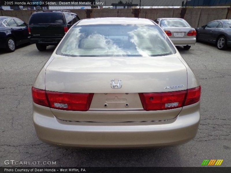 Desert Mist Metallic / Ivory 2005 Honda Accord DX Sedan