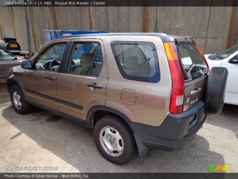 Mojave Mist Metallic / Saddle 2002 Honda CR-V LX 4WD