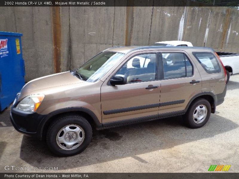 Mojave Mist Metallic / Saddle 2002 Honda CR-V LX 4WD