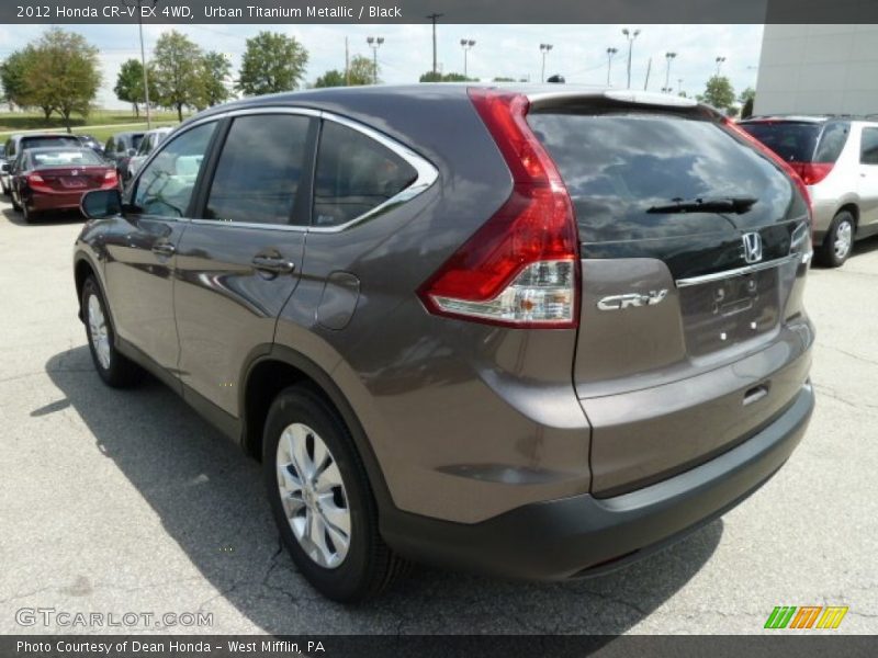 Urban Titanium Metallic / Black 2012 Honda CR-V EX 4WD