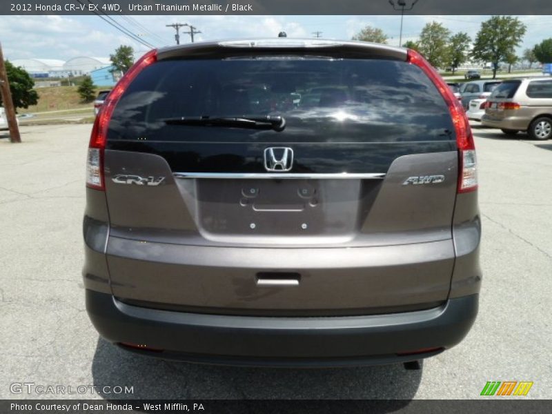 Urban Titanium Metallic / Black 2012 Honda CR-V EX 4WD