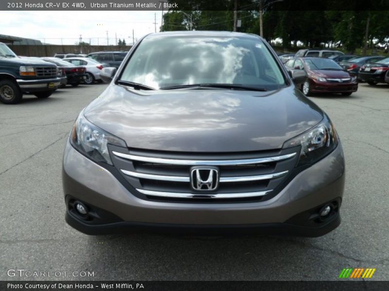 Urban Titanium Metallic / Black 2012 Honda CR-V EX 4WD