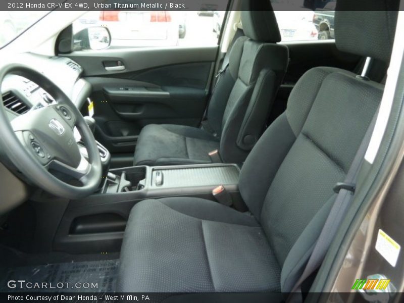 Urban Titanium Metallic / Black 2012 Honda CR-V EX 4WD