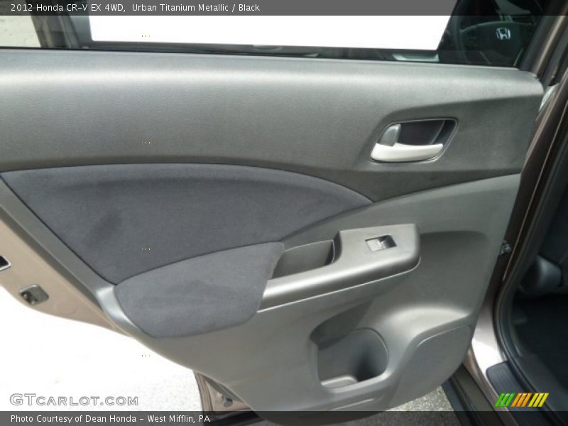 Urban Titanium Metallic / Black 2012 Honda CR-V EX 4WD