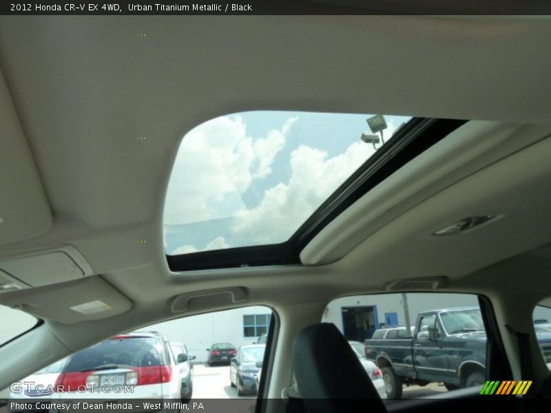 Urban Titanium Metallic / Black 2012 Honda CR-V EX 4WD
