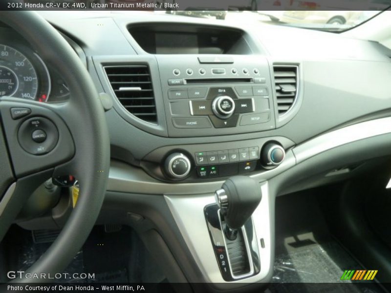 Urban Titanium Metallic / Black 2012 Honda CR-V EX 4WD