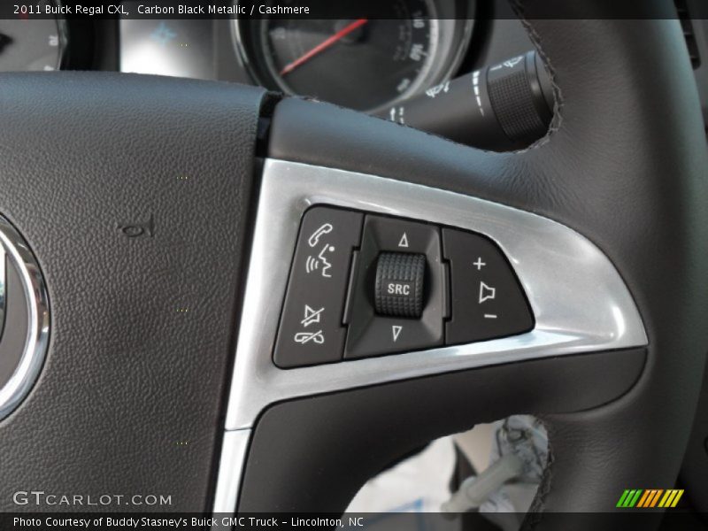 Carbon Black Metallic / Cashmere 2011 Buick Regal CXL