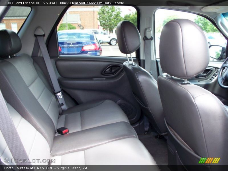Black Clearcoat / Medium Dark Pebble 2003 Ford Escape XLT V6 4WD