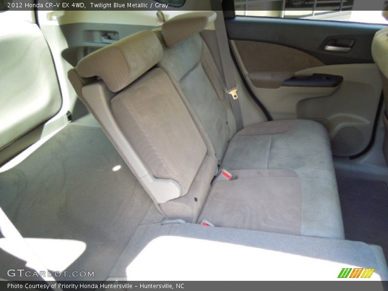 Twilight Blue Metallic / Gray 2012 Honda CR-V EX 4WD