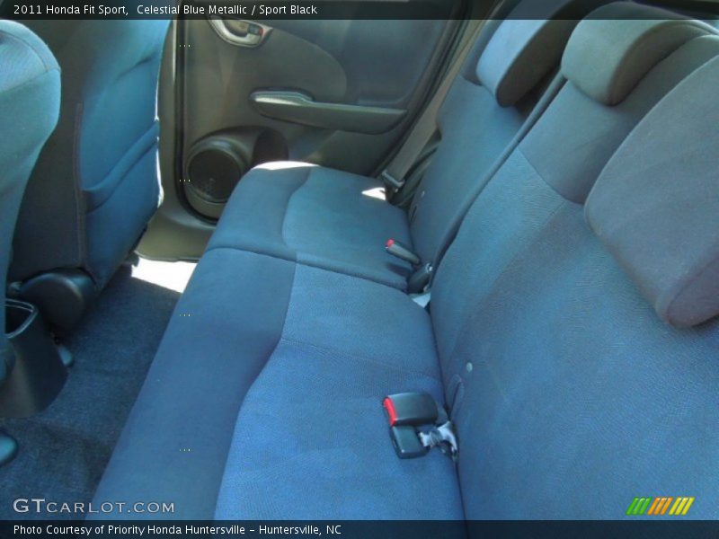 Celestial Blue Metallic / Sport Black 2011 Honda Fit Sport