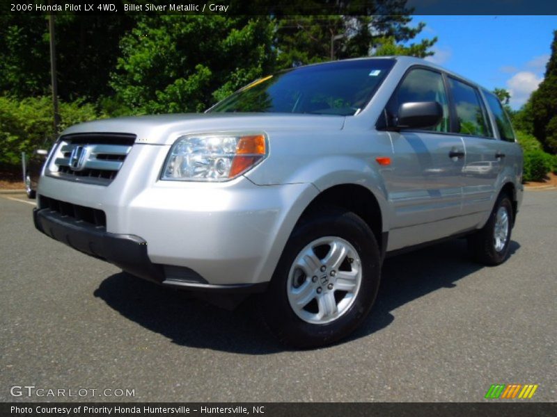 Billet Silver Metallic / Gray 2006 Honda Pilot LX 4WD