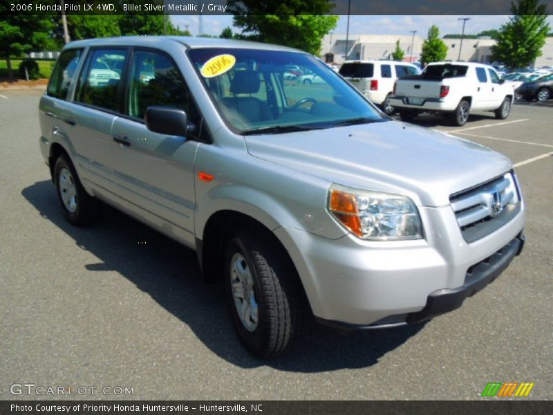 Billet Silver Metallic / Gray 2006 Honda Pilot LX 4WD
