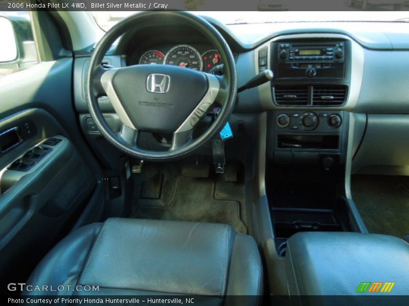 Billet Silver Metallic / Gray 2006 Honda Pilot LX 4WD