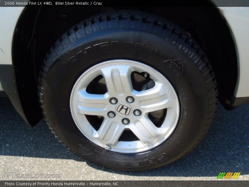 Billet Silver Metallic / Gray 2006 Honda Pilot LX 4WD