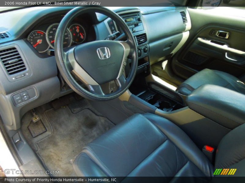 Billet Silver Metallic / Gray 2006 Honda Pilot LX 4WD