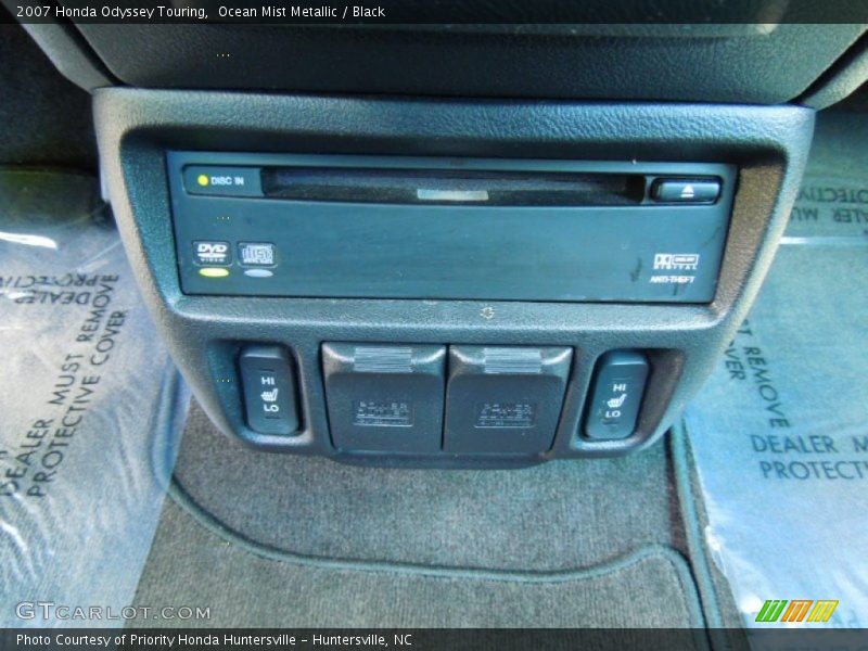 Ocean Mist Metallic / Black 2007 Honda Odyssey Touring