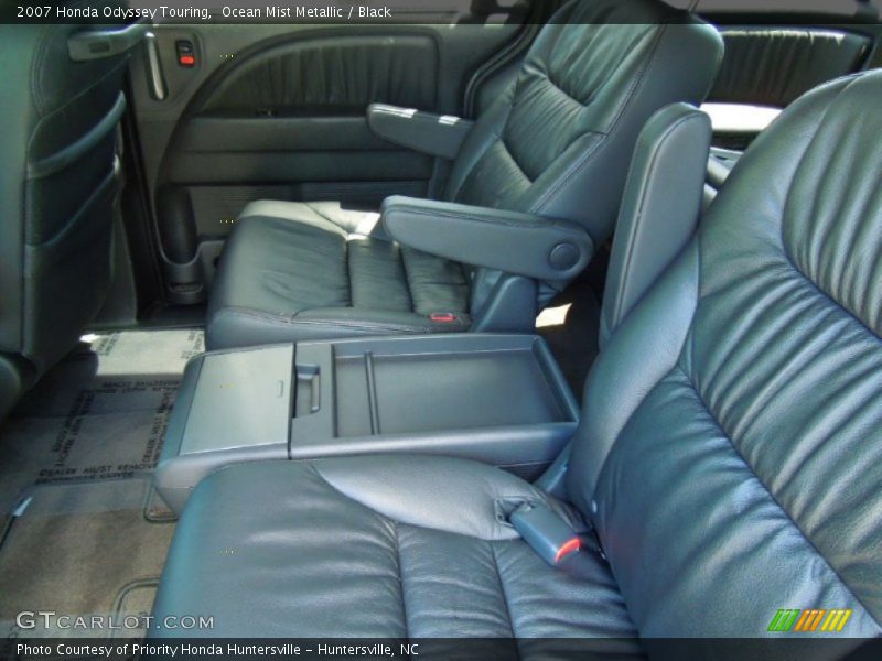 Ocean Mist Metallic / Black 2007 Honda Odyssey Touring