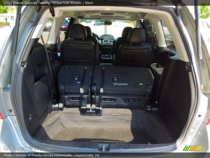 Ocean Mist Metallic / Black 2007 Honda Odyssey Touring