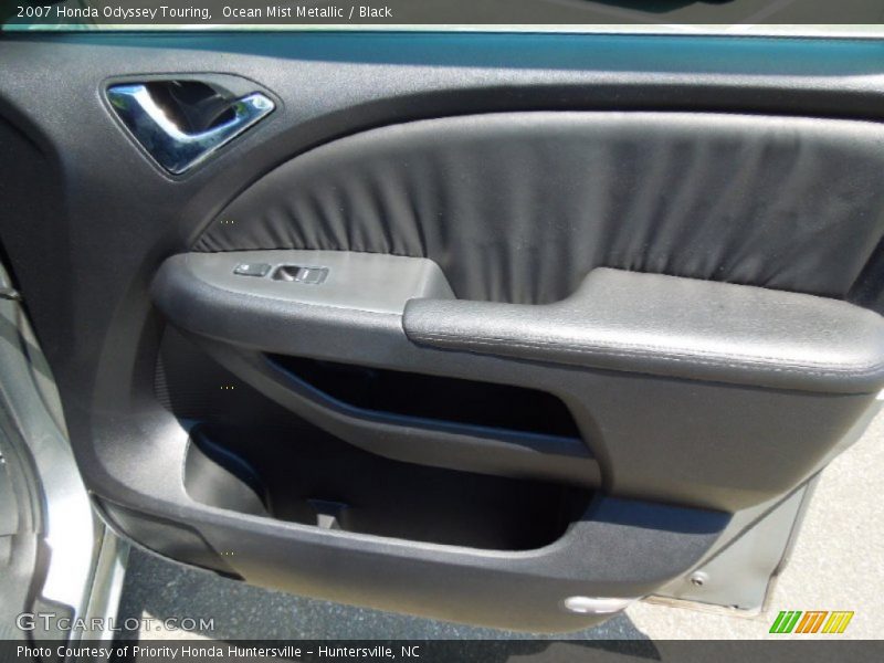 Ocean Mist Metallic / Black 2007 Honda Odyssey Touring