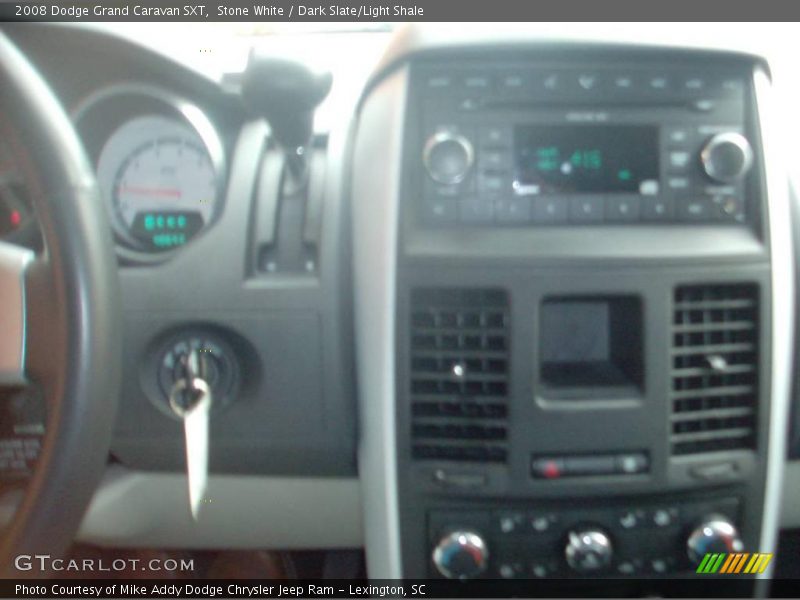 Stone White / Dark Slate/Light Shale 2008 Dodge Grand Caravan SXT