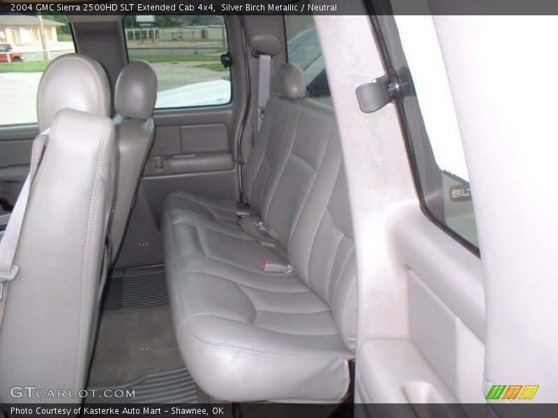 Silver Birch Metallic / Neutral 2004 GMC Sierra 2500HD SLT Extended Cab 4x4