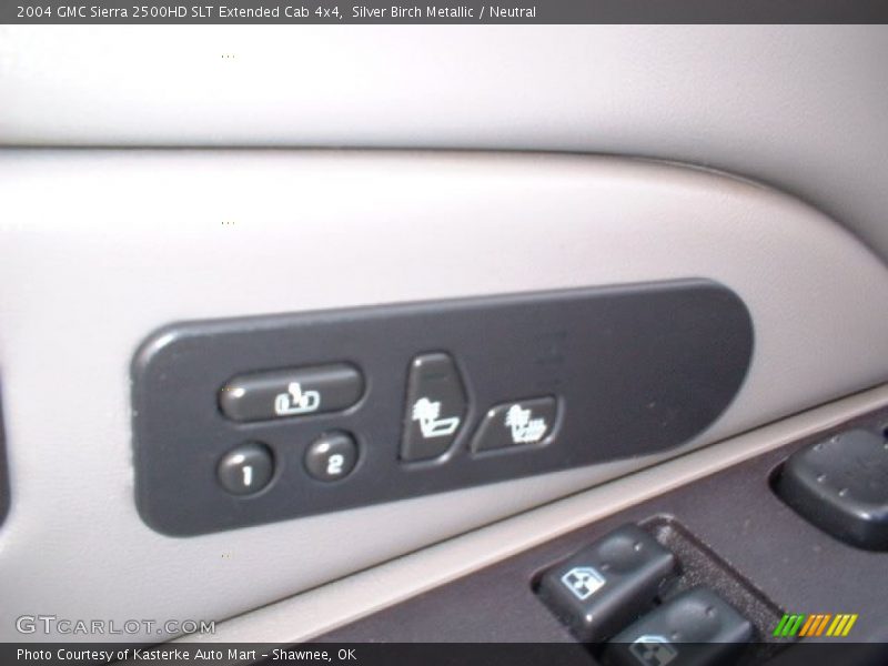 Silver Birch Metallic / Neutral 2004 GMC Sierra 2500HD SLT Extended Cab 4x4