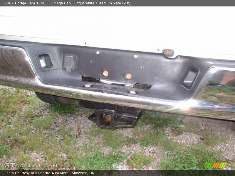 Bright White / Medium Slate Gray 2007 Dodge Ram 1500 SLT Mega Cab