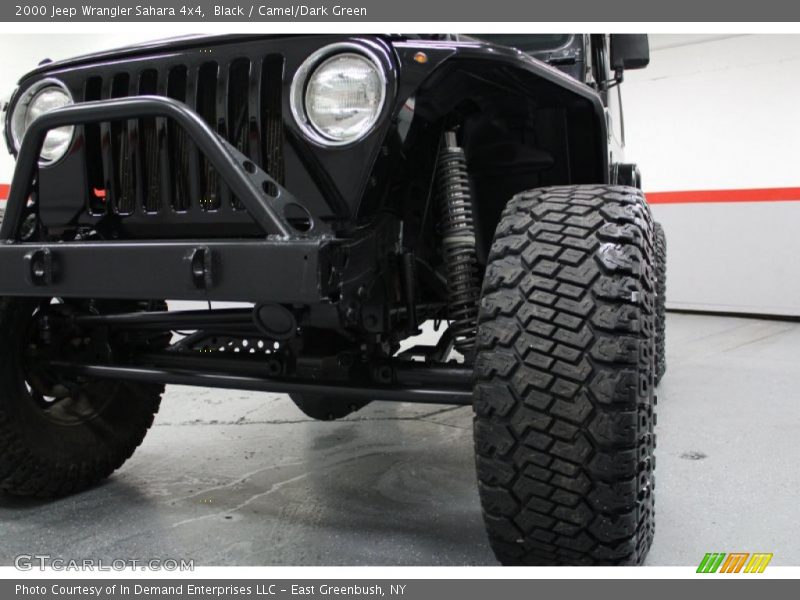 Black / Camel/Dark Green 2000 Jeep Wrangler Sahara 4x4