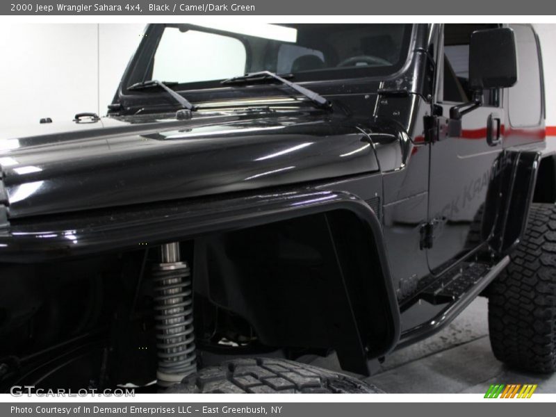 Black / Camel/Dark Green 2000 Jeep Wrangler Sahara 4x4