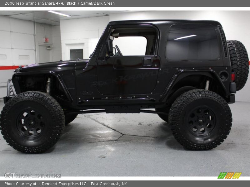 Black / Camel/Dark Green 2000 Jeep Wrangler Sahara 4x4
