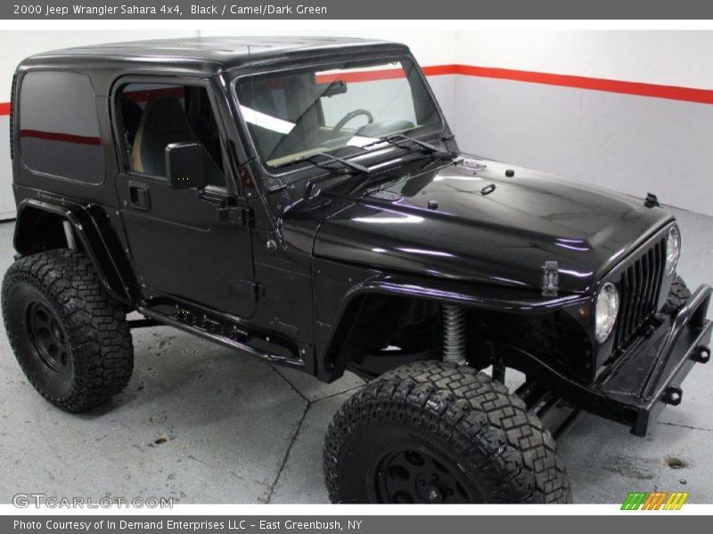 Black / Camel/Dark Green 2000 Jeep Wrangler Sahara 4x4