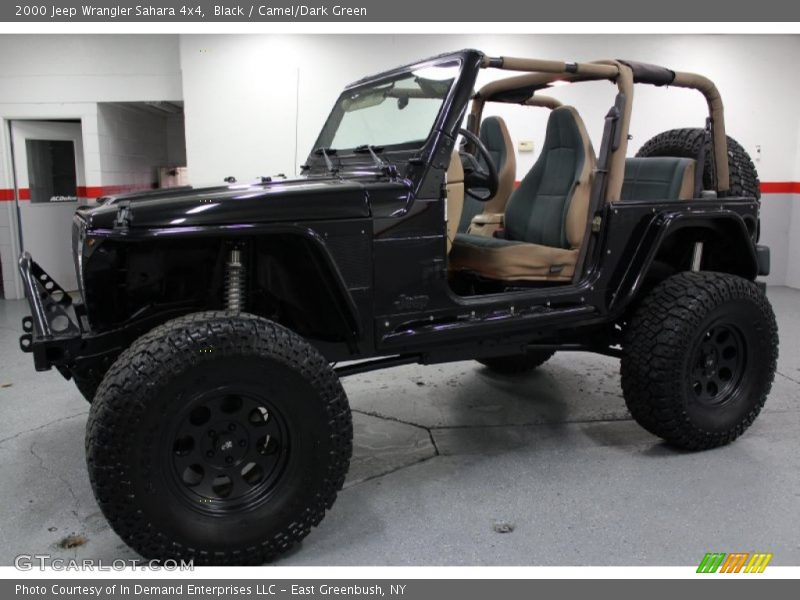 Black / Camel/Dark Green 2000 Jeep Wrangler Sahara 4x4