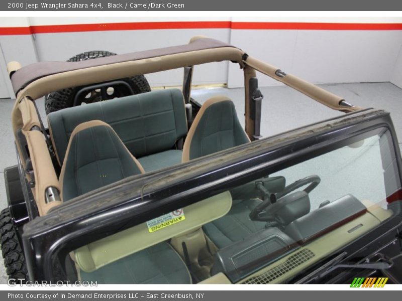 Black / Camel/Dark Green 2000 Jeep Wrangler Sahara 4x4