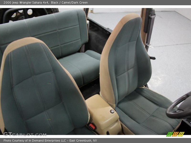Black / Camel/Dark Green 2000 Jeep Wrangler Sahara 4x4