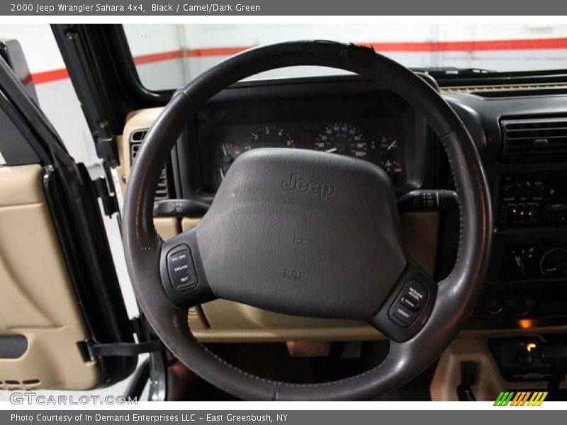 Black / Camel/Dark Green 2000 Jeep Wrangler Sahara 4x4