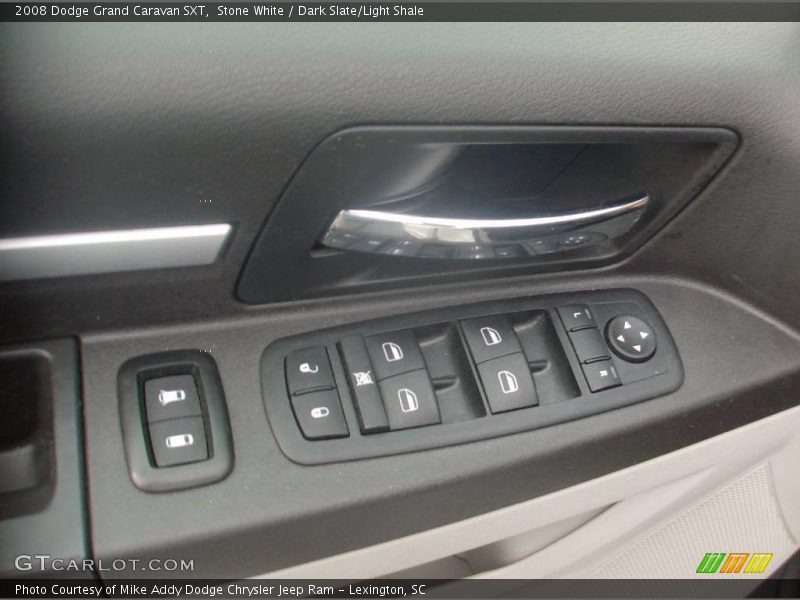 Stone White / Dark Slate/Light Shale 2008 Dodge Grand Caravan SXT