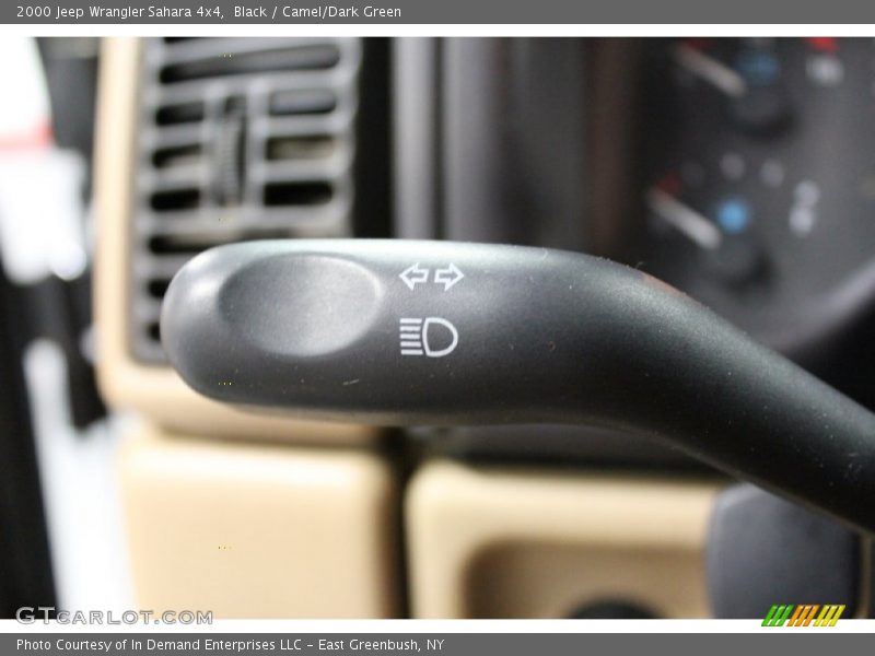 Black / Camel/Dark Green 2000 Jeep Wrangler Sahara 4x4
