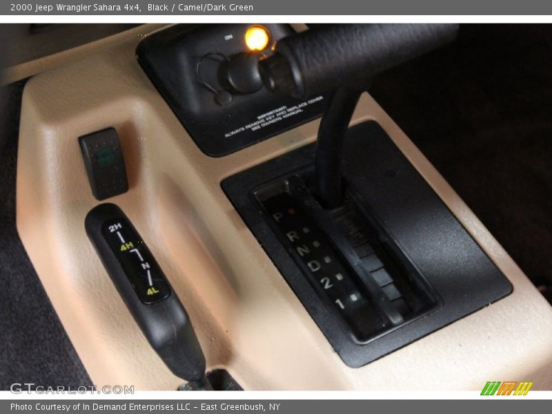 Black / Camel/Dark Green 2000 Jeep Wrangler Sahara 4x4