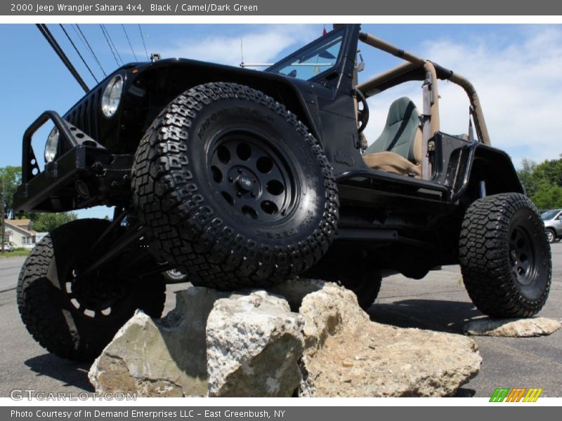 Black / Camel/Dark Green 2000 Jeep Wrangler Sahara 4x4