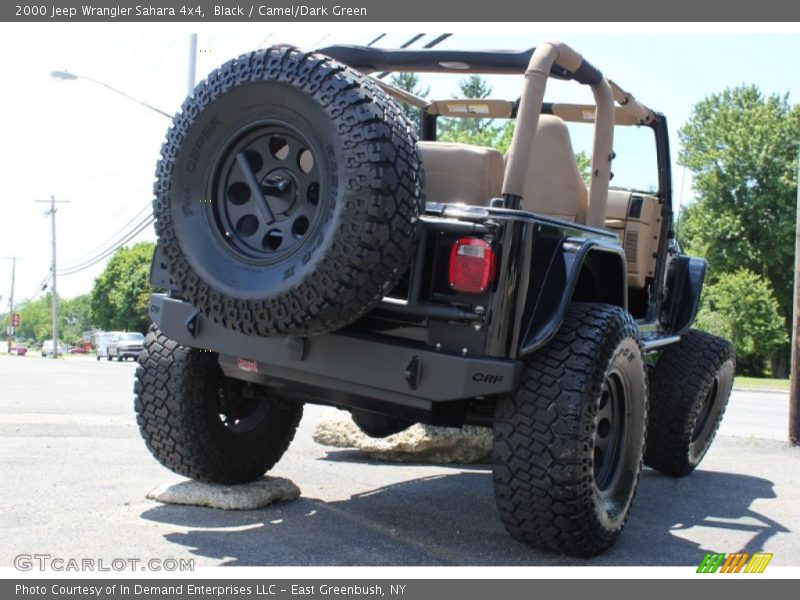 Black / Camel/Dark Green 2000 Jeep Wrangler Sahara 4x4