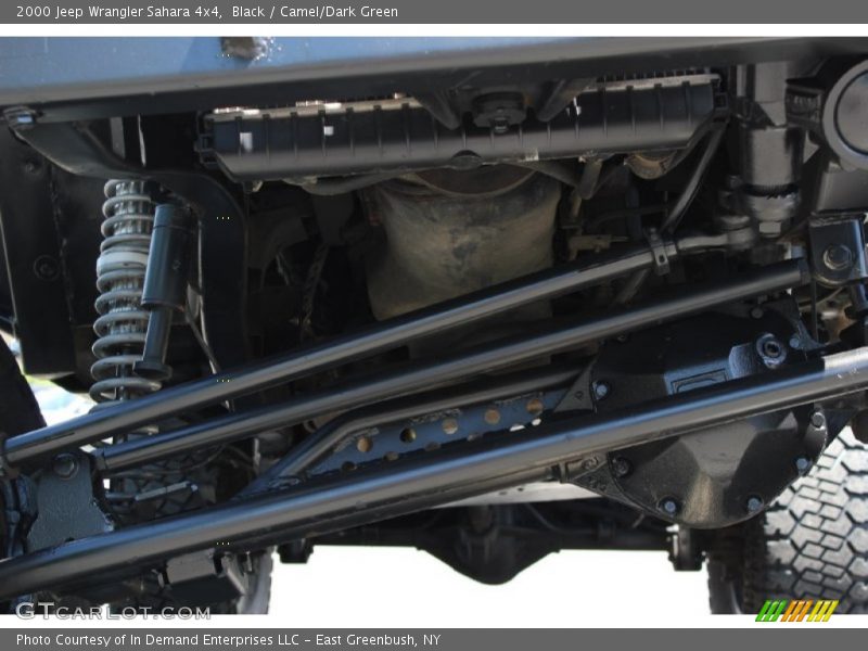 Undercarriage of 2000 Wrangler Sahara 4x4