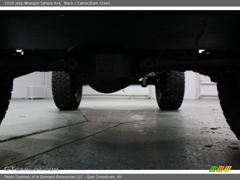 Black / Camel/Dark Green 2000 Jeep Wrangler Sahara 4x4