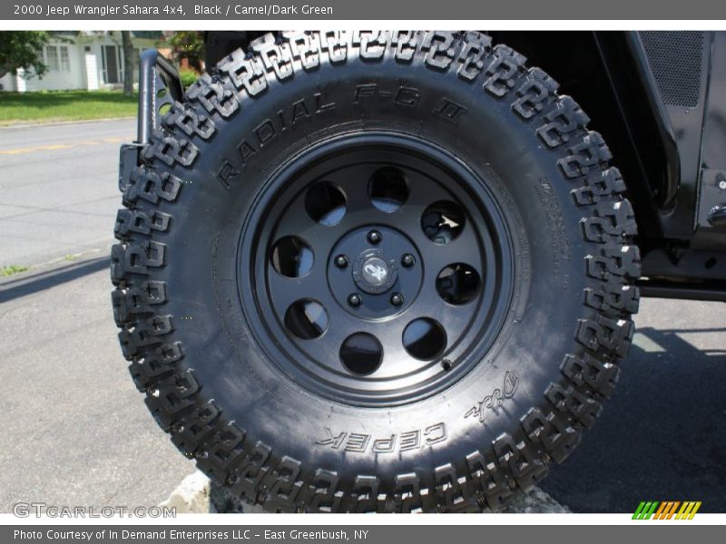 Custom Wheels of 2000 Wrangler Sahara 4x4