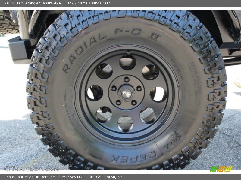 Custom Wheels of 2000 Wrangler Sahara 4x4