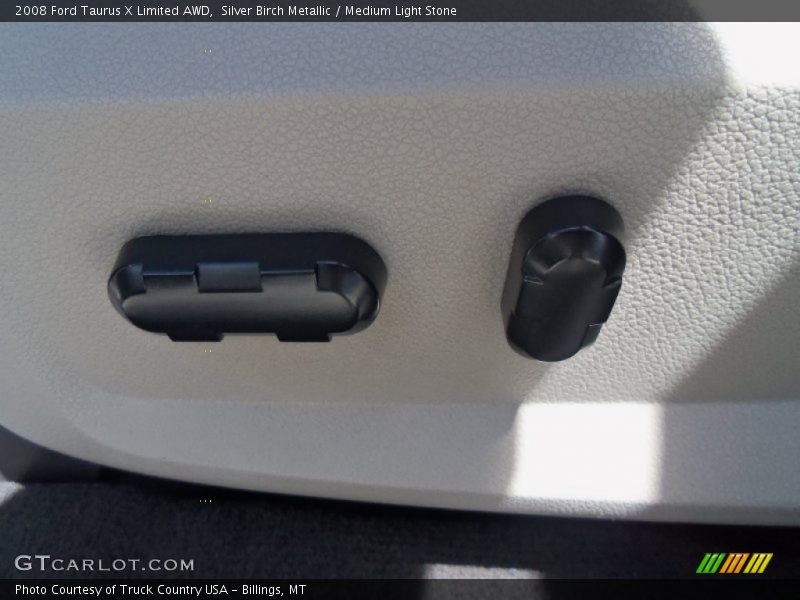 Silver Birch Metallic / Medium Light Stone 2008 Ford Taurus X Limited AWD