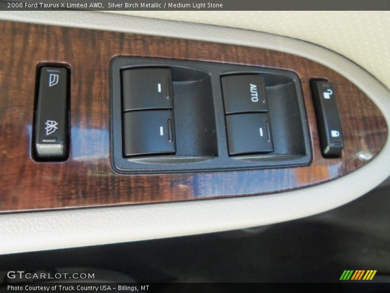 Silver Birch Metallic / Medium Light Stone 2008 Ford Taurus X Limited AWD