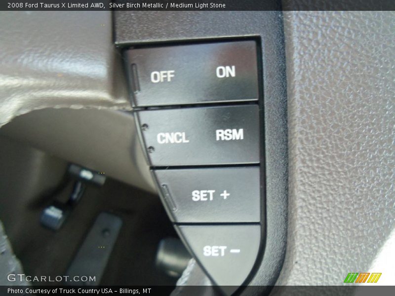 Silver Birch Metallic / Medium Light Stone 2008 Ford Taurus X Limited AWD