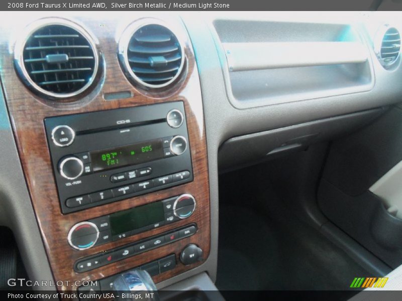 Silver Birch Metallic / Medium Light Stone 2008 Ford Taurus X Limited AWD