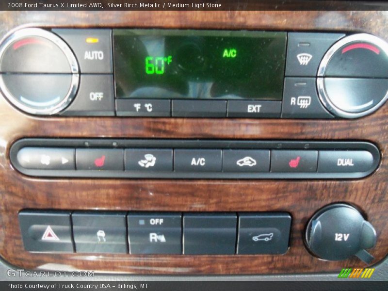 Silver Birch Metallic / Medium Light Stone 2008 Ford Taurus X Limited AWD